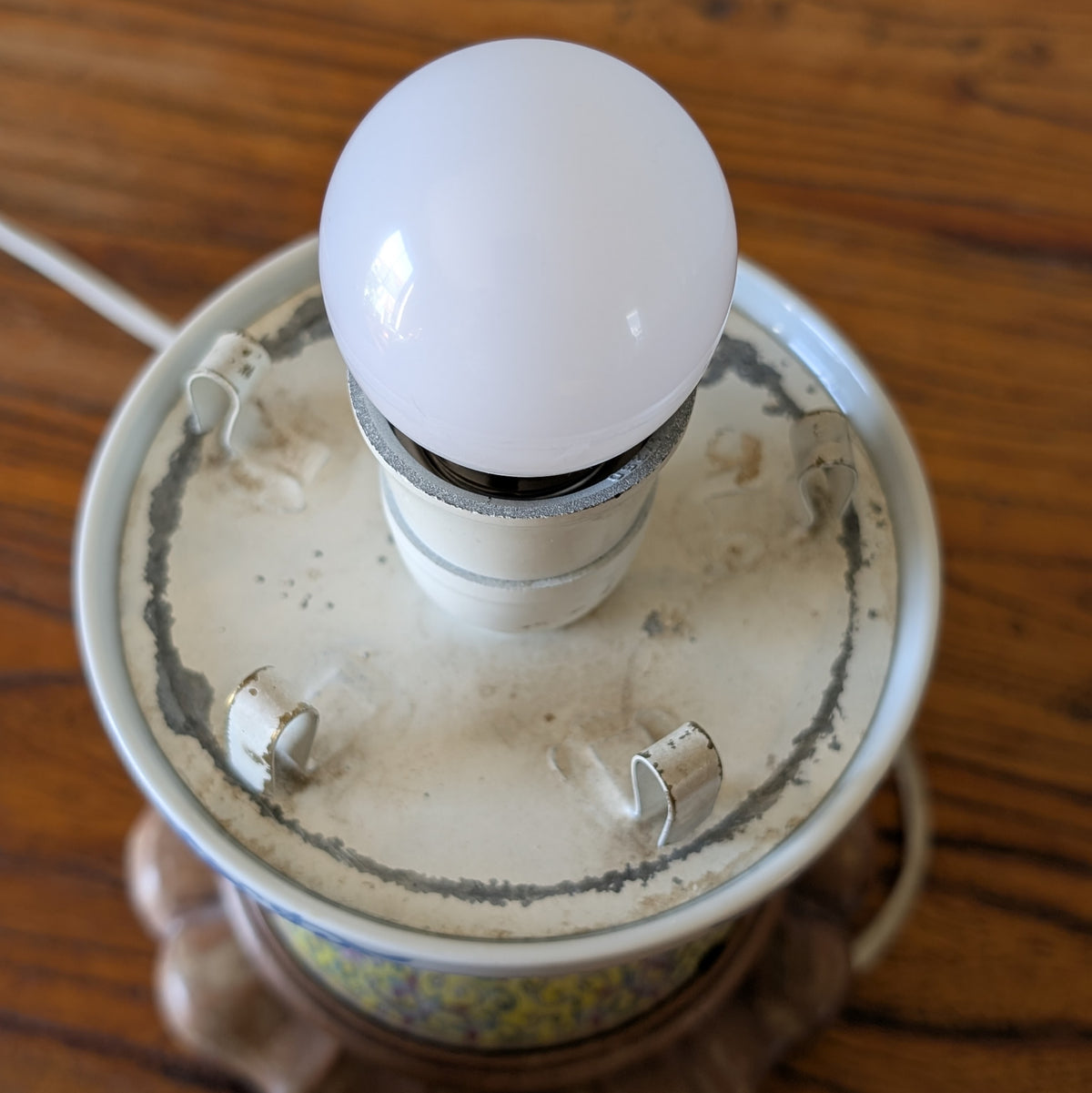Vintage Chinese porcelain lantern from the 1950's #2965