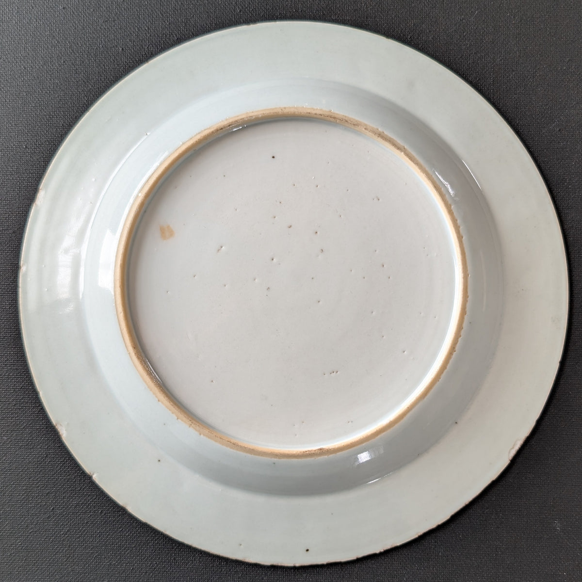 Chinese antique Anhua decorated plate, Yongzheng period 18th c #3003