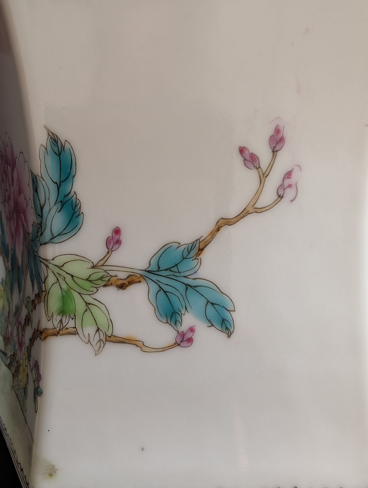 Vintage Chinese flower planter, 1950-1970's #3021