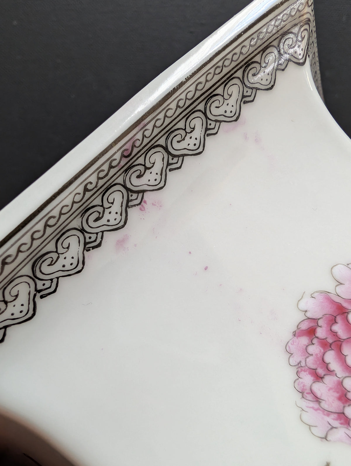 Vintage Chinese flower planter, 1950-1970's #3021