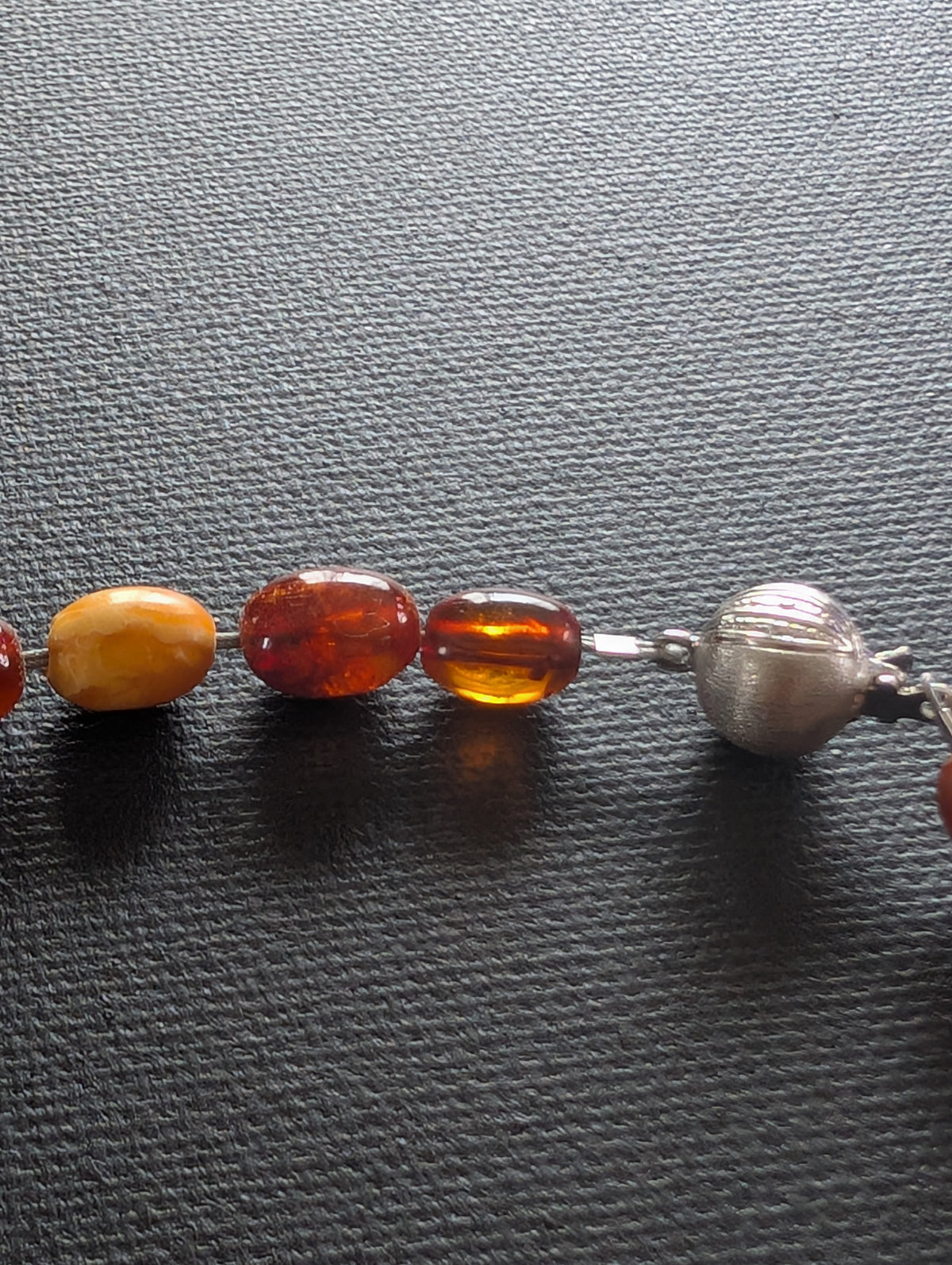 Antique Natural Amber Necklace Baltic Amber  19.07g #3022