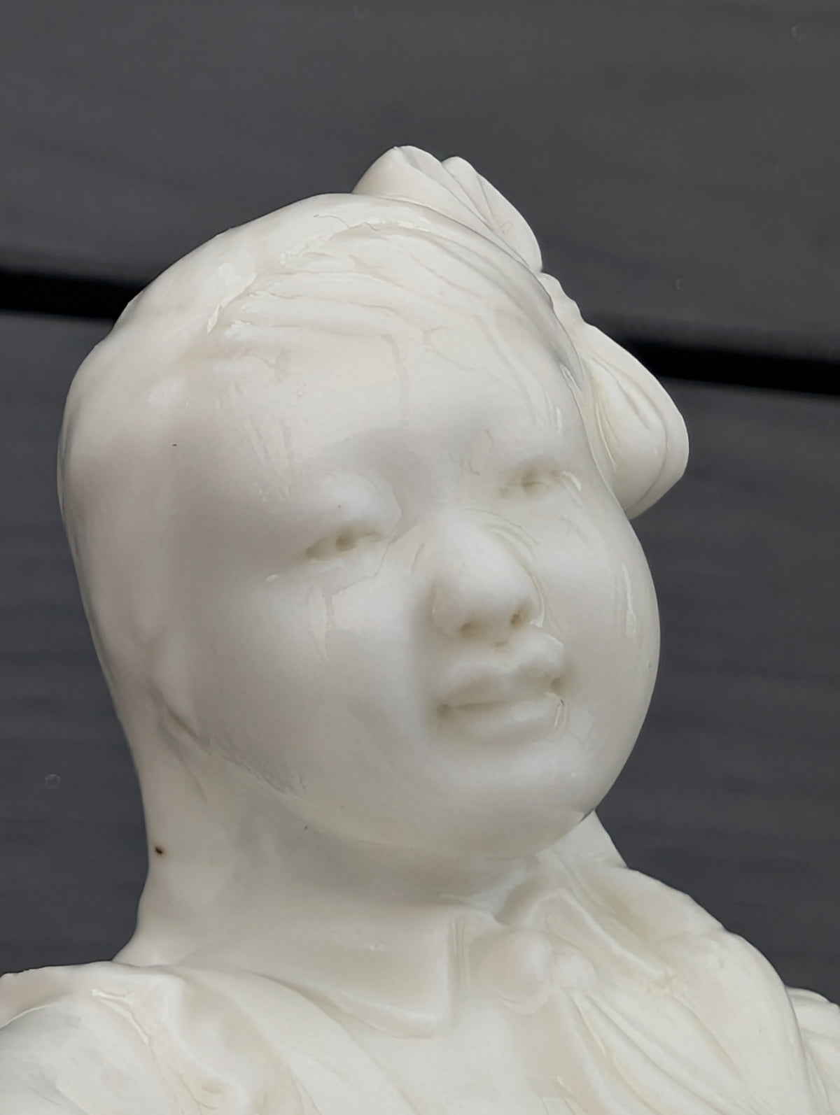 Vintage dehua blanc de chine figurine, culture revolution, 1960-1970's #3023