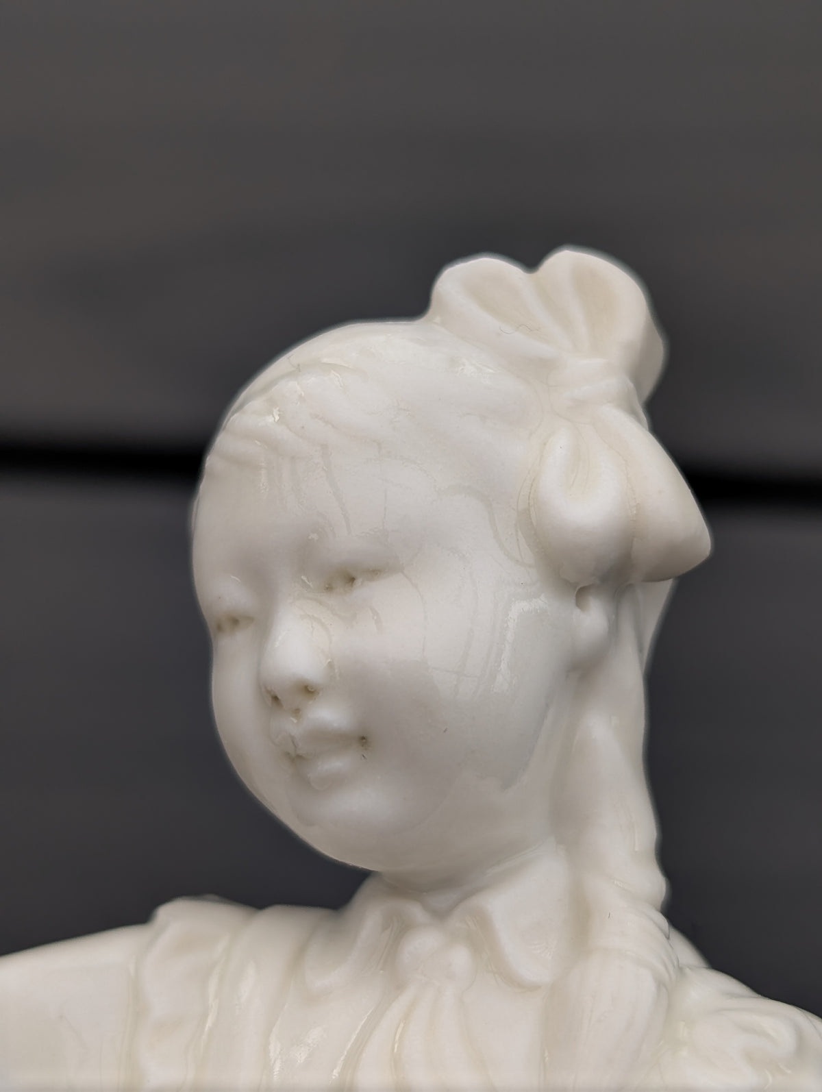 Vintage dehua blanc de chine figurine, culture revolution, 1960-1970's #3023