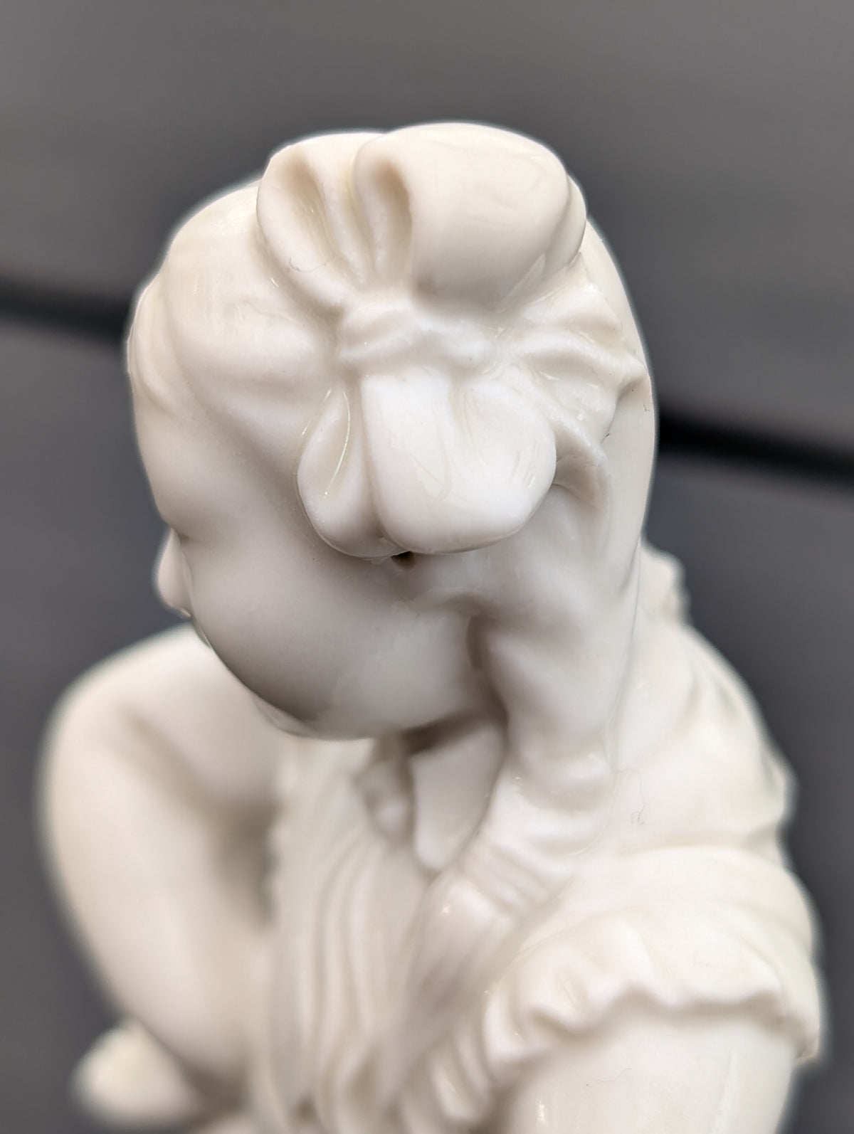 Vintage dehua blanc de chine figurine, culture revolution, 1960-1970's #3023