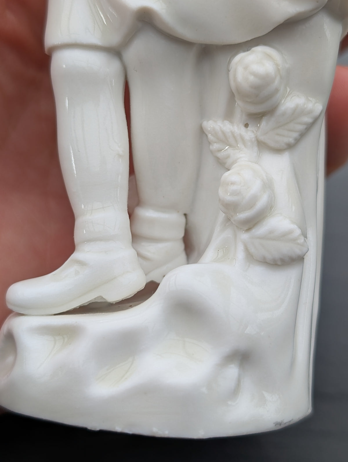 Vintage dehua blanc de chine figurine, culture revolution, 1960-1970's #3023