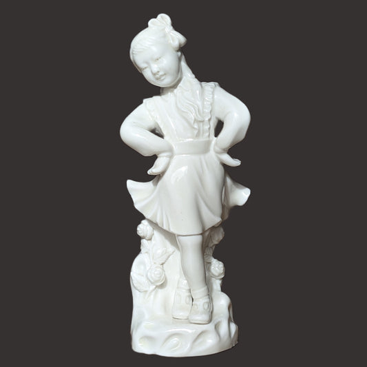 Vintage dehua blanc de chine figurine, culture revolution, 1960-1970's #3023