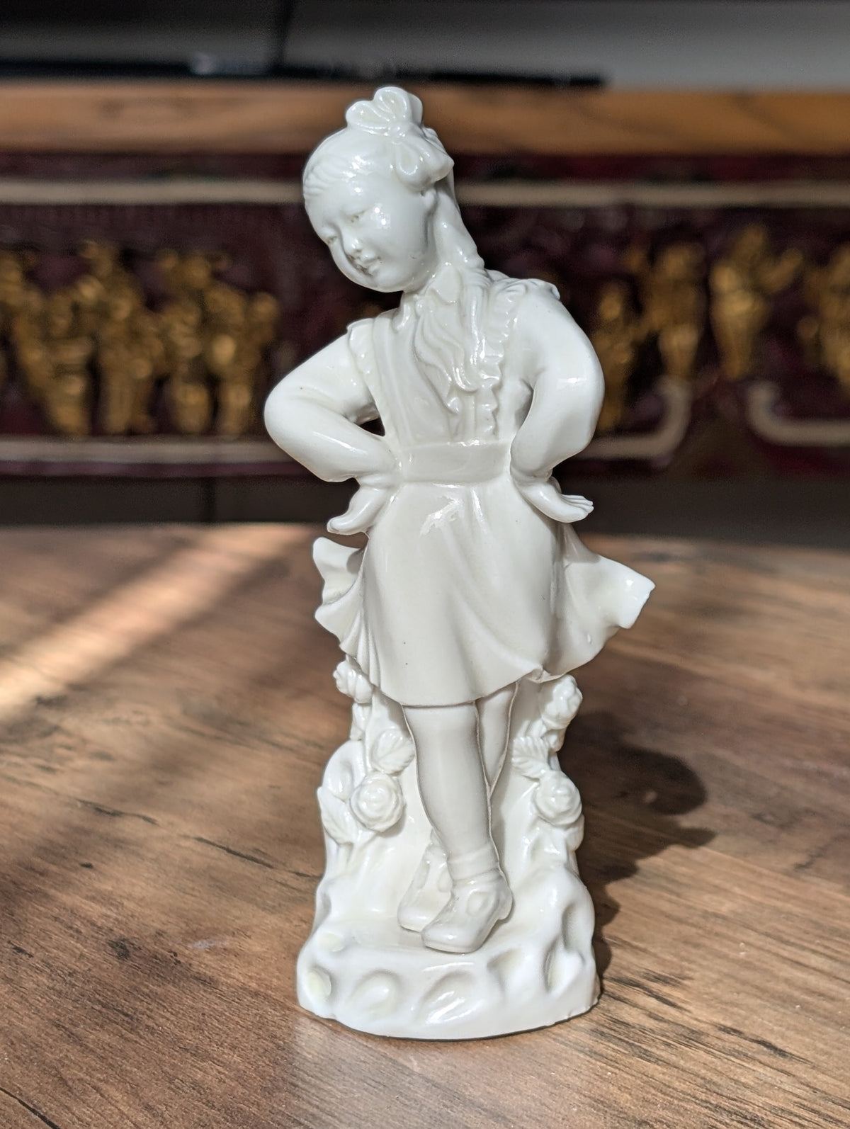 Vintage dehua blanc de chine figurine, culture revolution, 1960-1970's #3023
