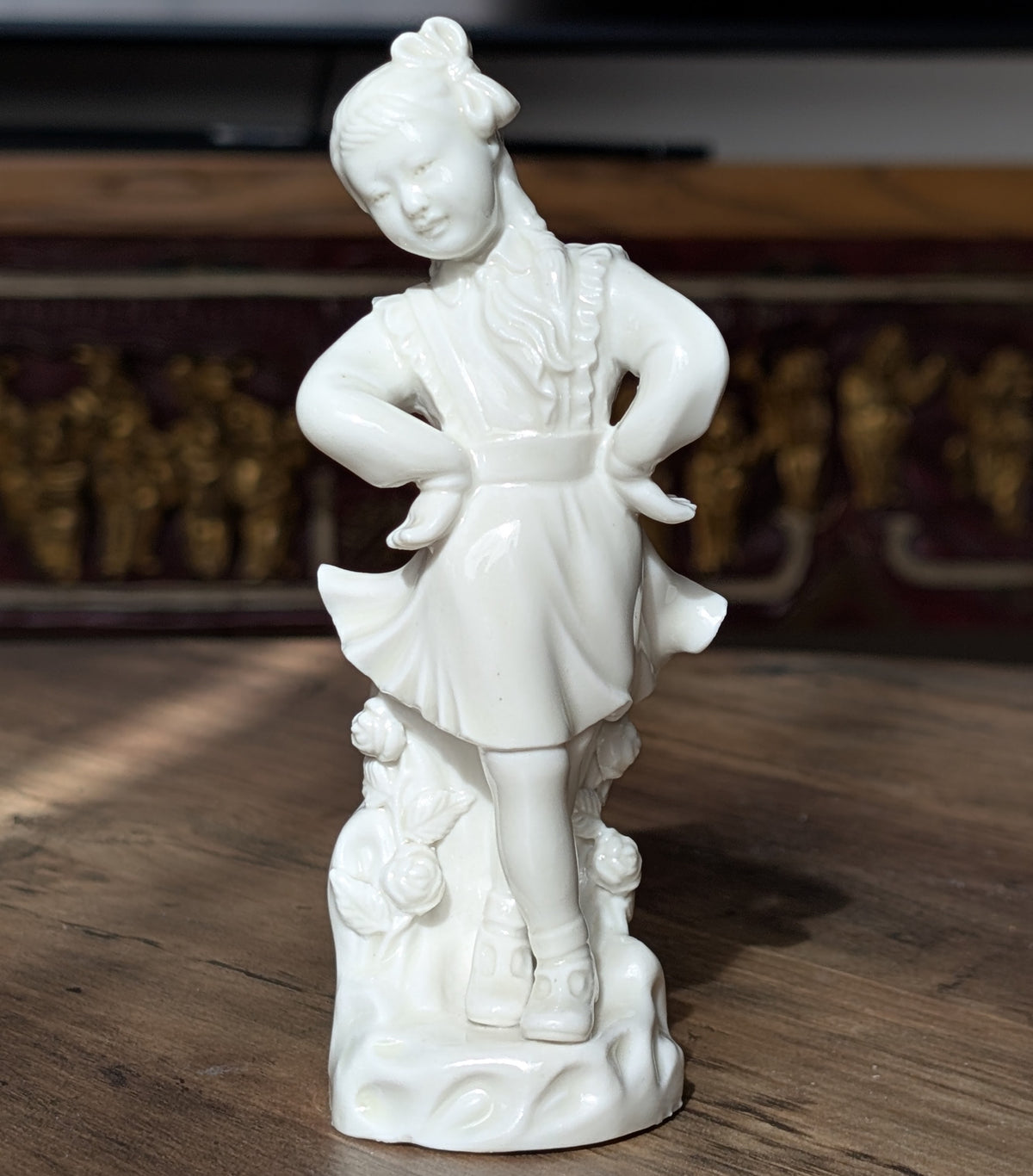 Vintage dehua blanc de chine figurine, culture revolution, 1960-1970's #3023